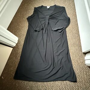 3/$25 🖤 Chelsea Studio Draped Dress 24W